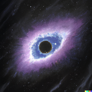 DALL·E 2022-09-08 15.06.12 - painting of a galaxy floating in space with a faint eye in its center.png